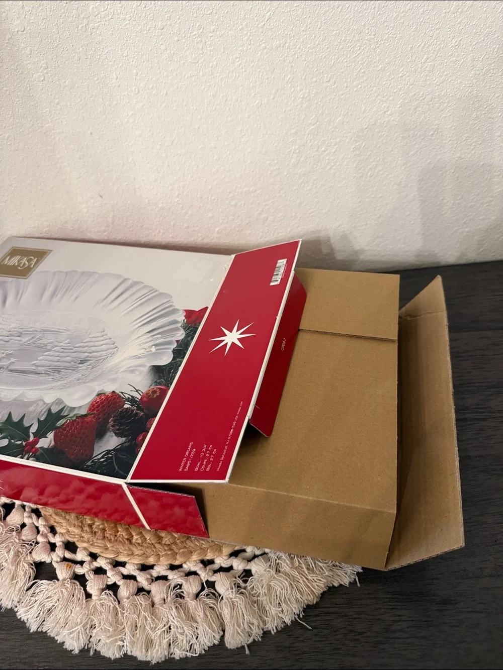 Mikasa 1990 Vintage Winter Dreams made in Germany Christmas holiday  NWT